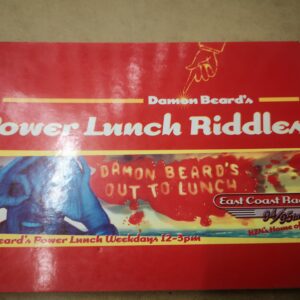 POWER LUNCH RIDDLES - Damon Beard's