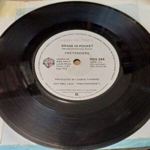 PRETENDERS - 7 Single Brass In Pocket / Swinging London & Nervous But Shy